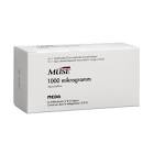 MUSE stylo urètre 1000 mcg 6 pce