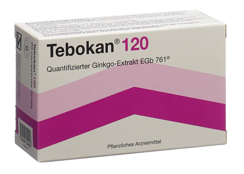 TEBOKAN 120 cpr pell 120 mg 90 pce