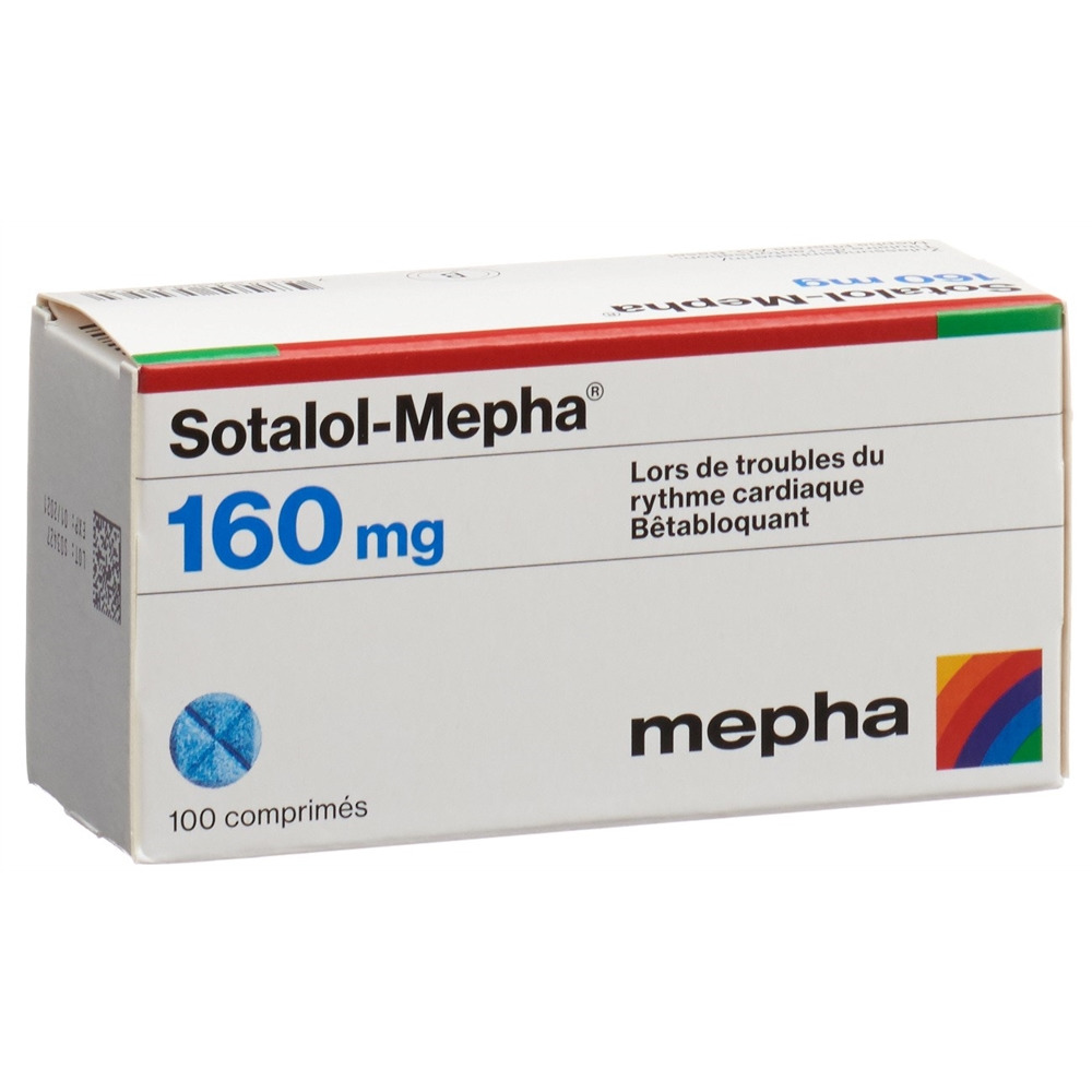SOTALOL Mepha cpr 160 mg 100 pce