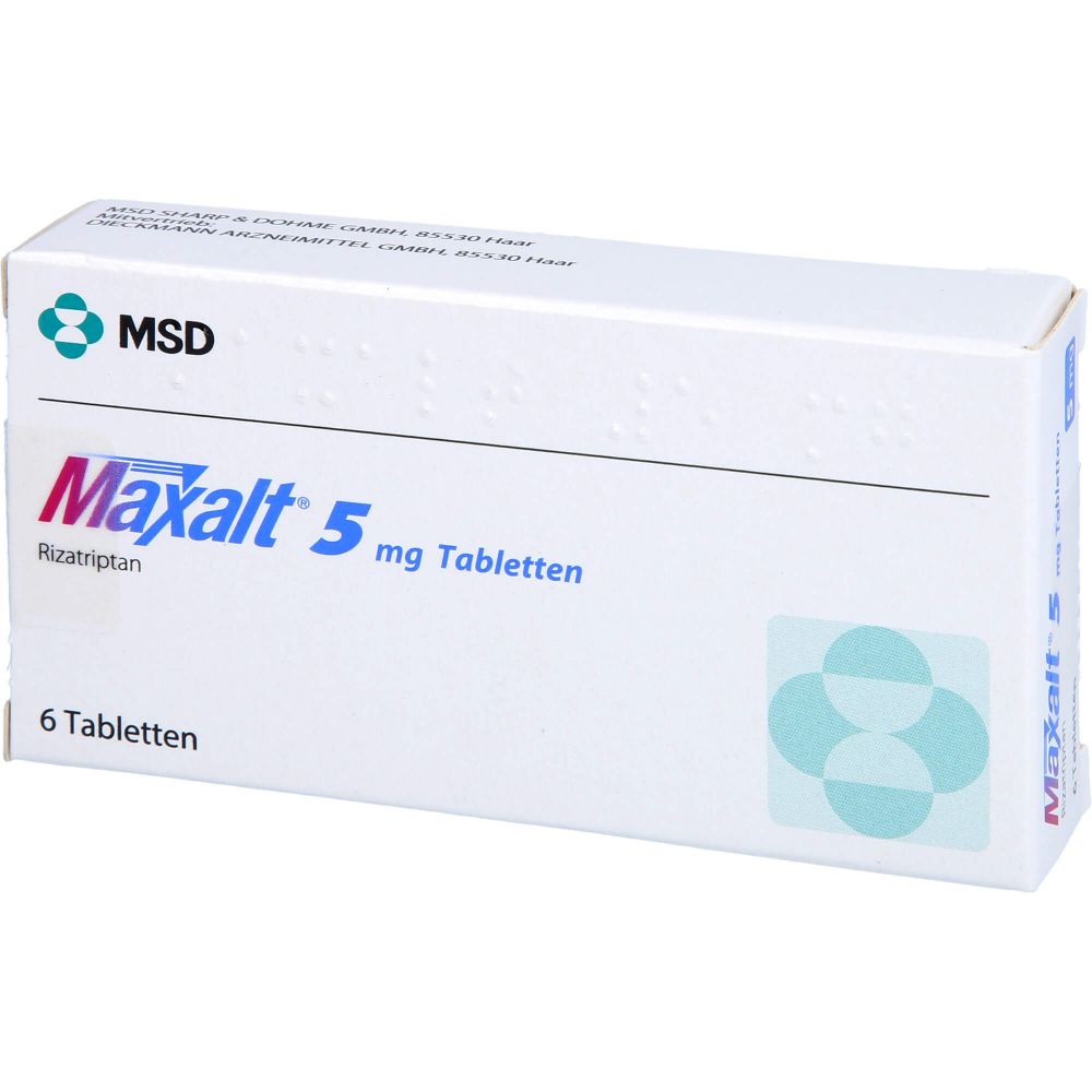 Maxalt 5 mg, Tabletten