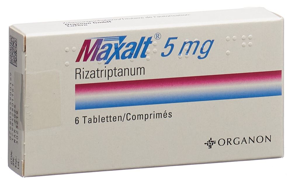 MAXALT cpr 5 mg 6 pce