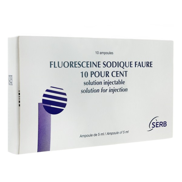 Fluoresceine 10 % Faure, Injektionslösung