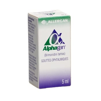 ALPHAGAN gtt opht 2 mg/ml fl 5 ml