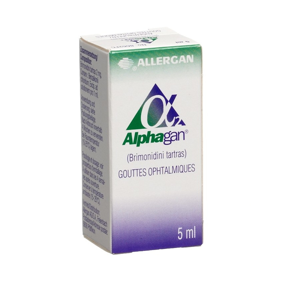 ALPHAGAN gtt opht 2 mg/ml fl 5 ml
