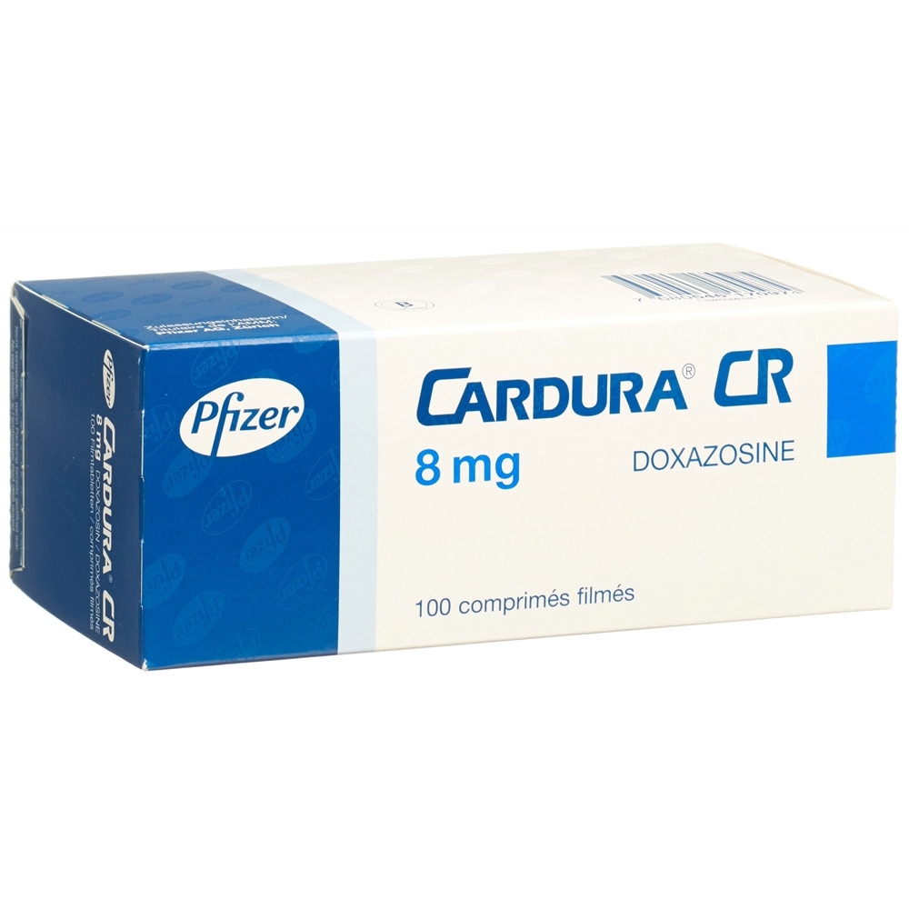 CARDURA CR cpr ret 8 mg 100 pce
