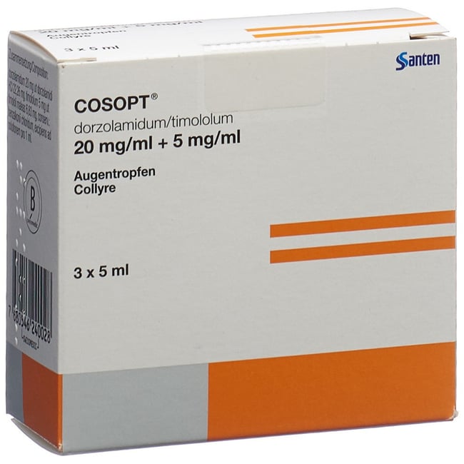Cosopt, collyre en solution