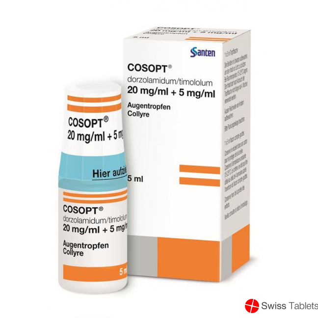 Cosopt, collyre en solution
