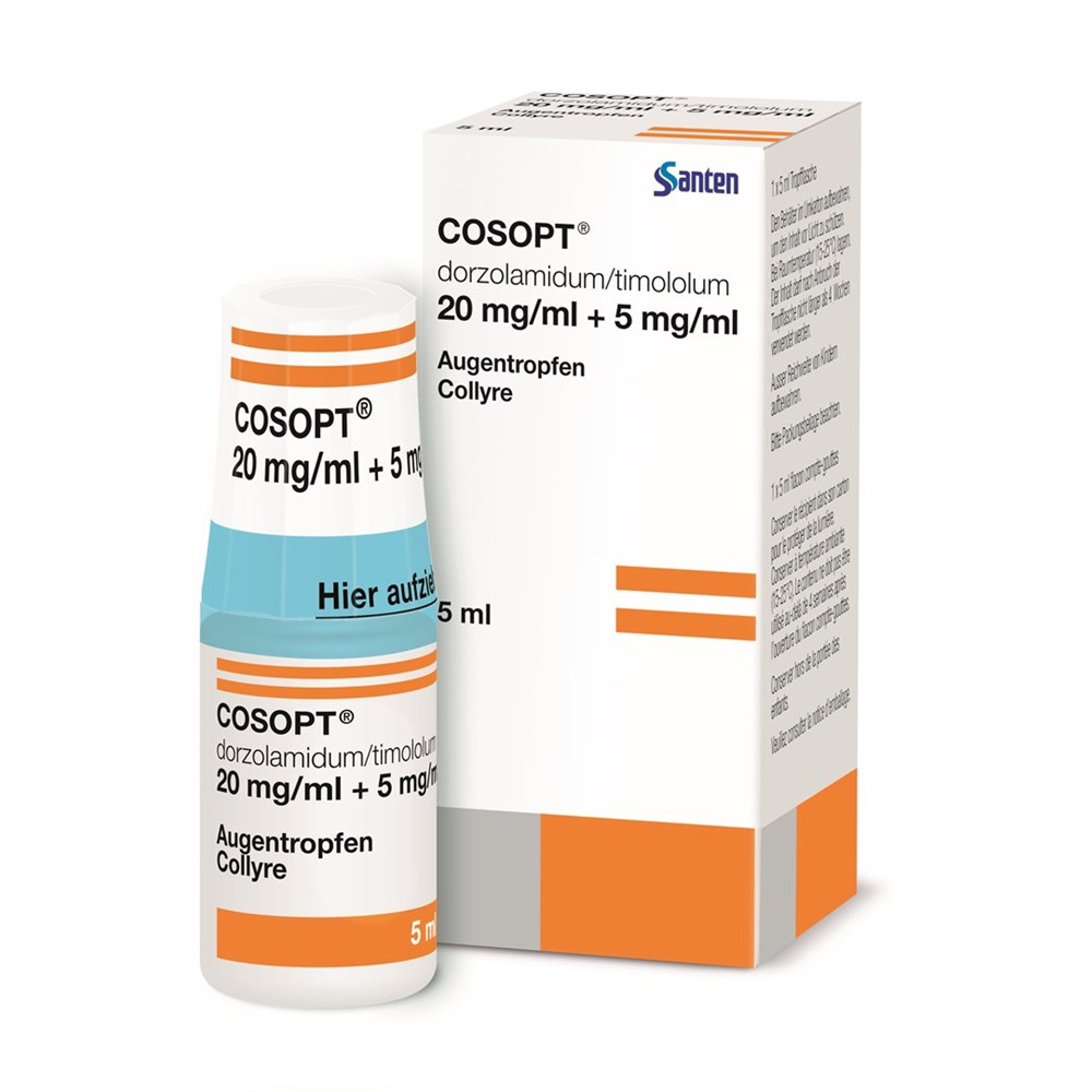 COSOPT gtt opht stérile 3 fl 5 ml