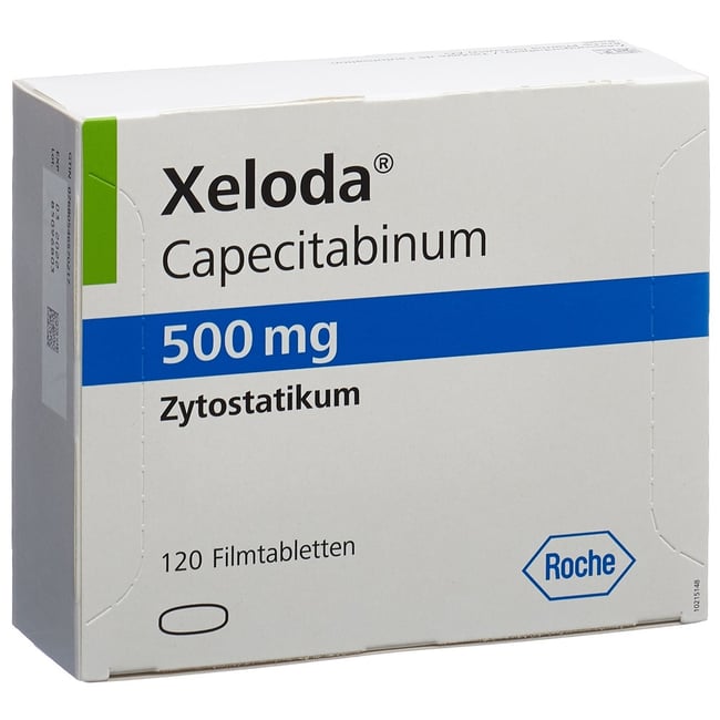 Xeloda 500 mg, Filmtabletten