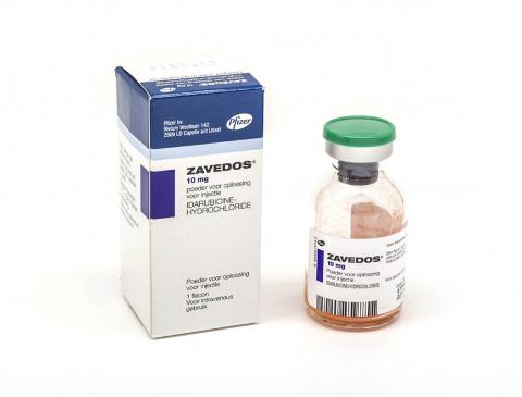 Zavedos Solution 20 mg, Konzentrat zur Herstellung einer Infusionslösung