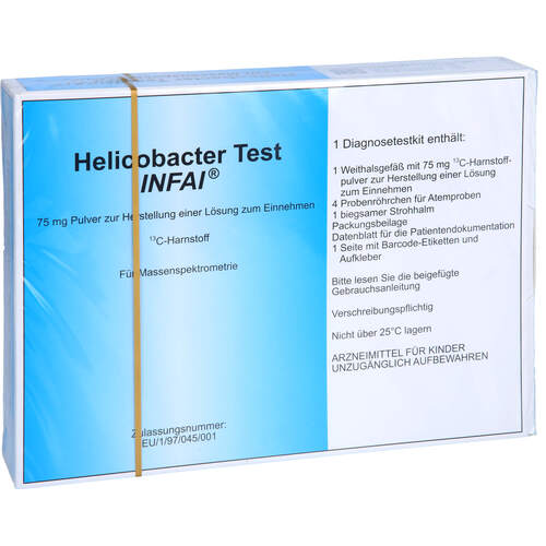 Helicobacter Test INFAI 45 mg, In-vivo Diagnostikum