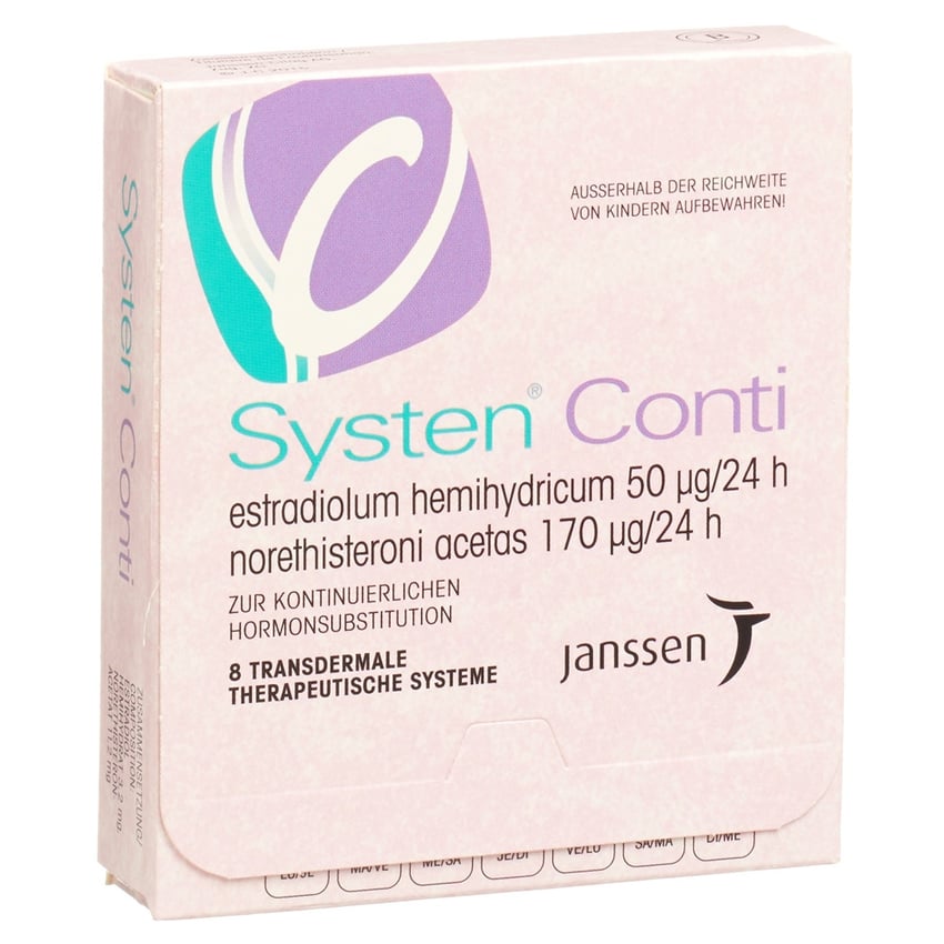 Systen Conti, patch transdermique