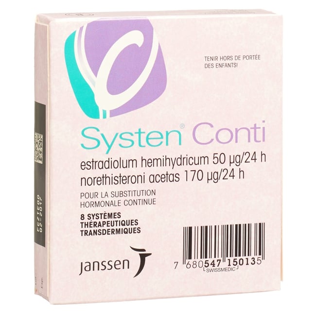 Systen Conti, patch transdermique