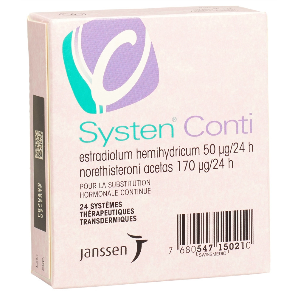 Systen Conti, patch transdermique