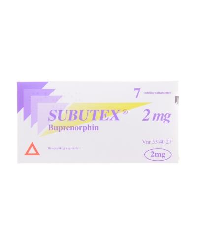 Subutex 2 mg, Sublingualtabletten