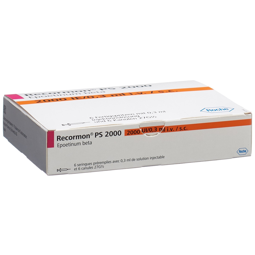 Recormon PS 2000 U.I./0,3 mL, Fertigspritzen