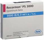 Recormon PS 3000 U.I./0,3 mL, Fertigspritzen