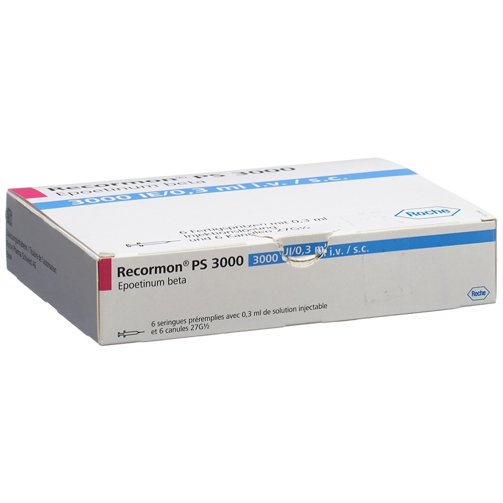 Recormon PS 3000 U.I./0,3 mL, Fertigspritzen