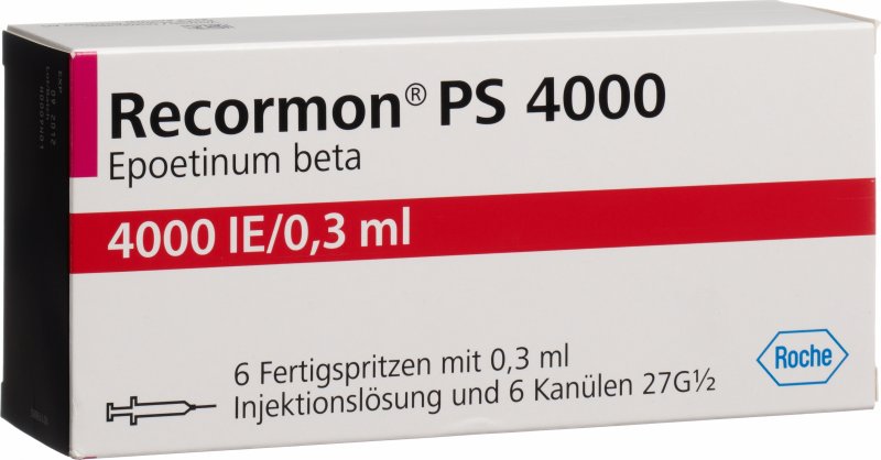 Recormon PS 4000 U.I./0,3 mL, Fertigspritzen