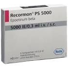 Recormon PS 5000 U.I./0,3 mL, Fertigspritzen