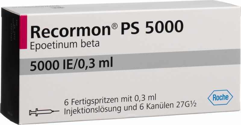 Recormon PS 5000 U.I./0,3 mL, Fertigspritzen