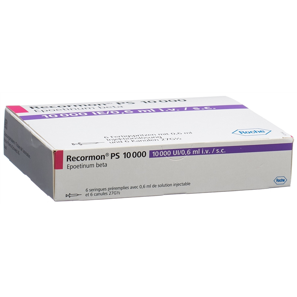 Recormon PS 10'000 U.I./0,6 mL, Fertigspritzen
