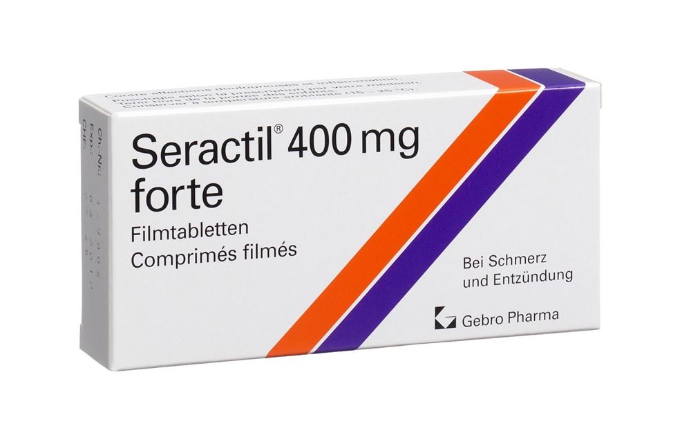 SERACTIL cpr pell 400 mg forte 30 pce