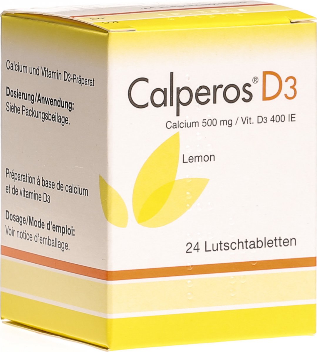 Calperos D3, Lutschtabletten Lemon