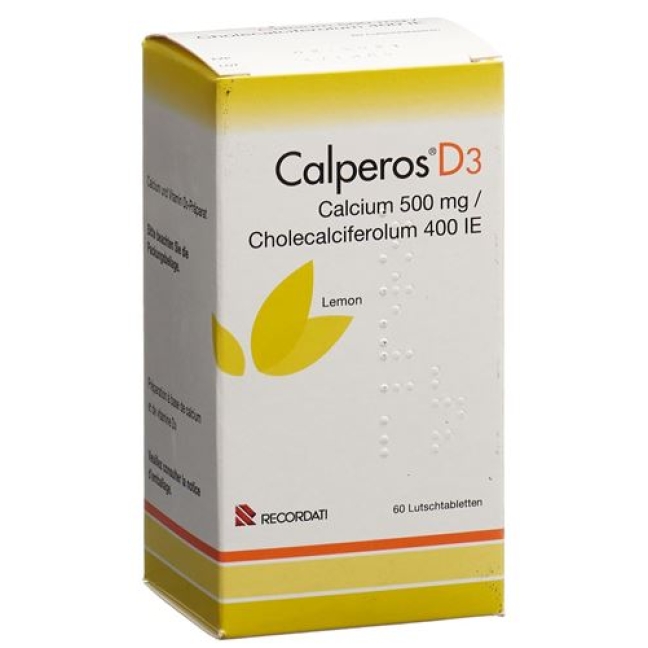 Calperos D3, Lutschtabletten Lemon