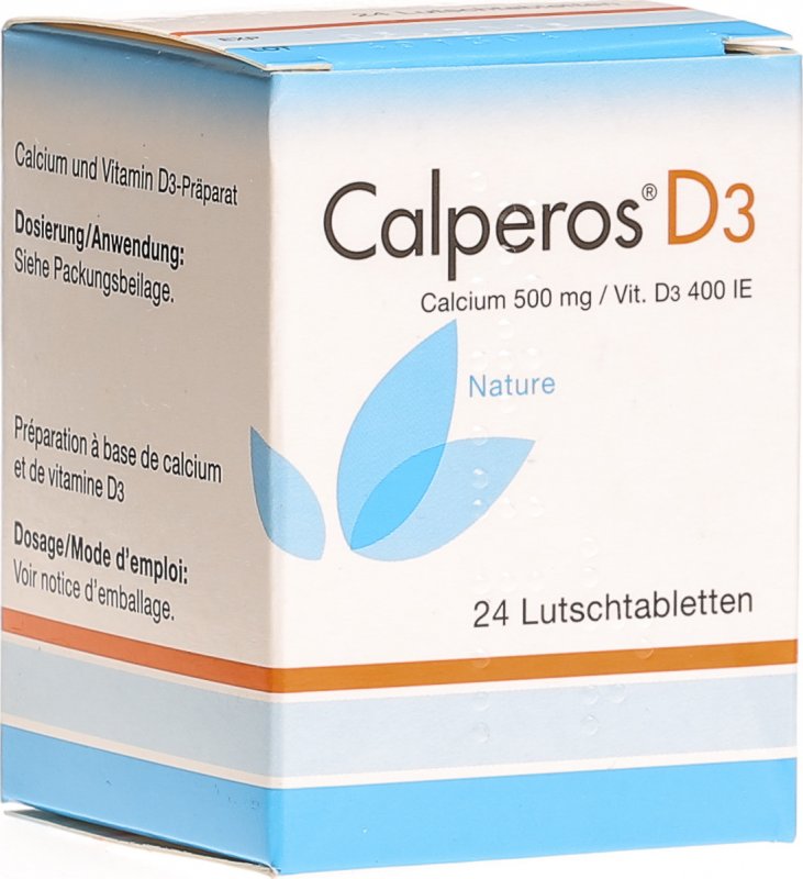 Calperos D3, Lutschtabletten Nature