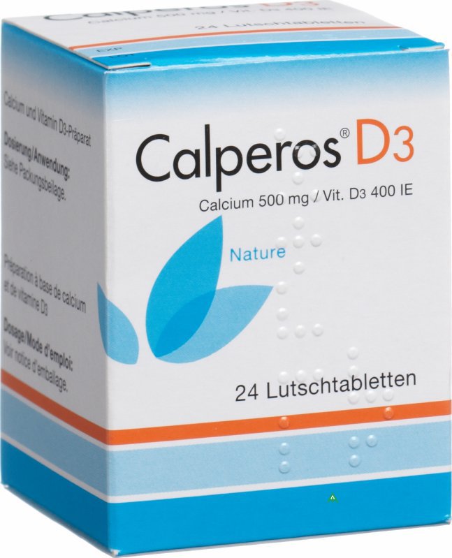 Calperos D3, Lutschtabletten Nature
