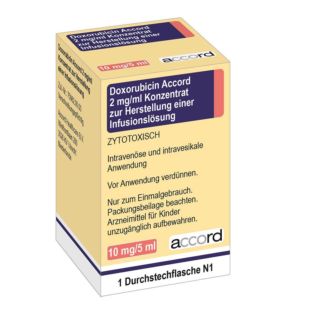 DOXORUBICINE Sandoz eco 10 mg/5ml 5 ml