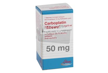 CARBOPLATINE Sandoz sol perf 50 mg/5ml flac