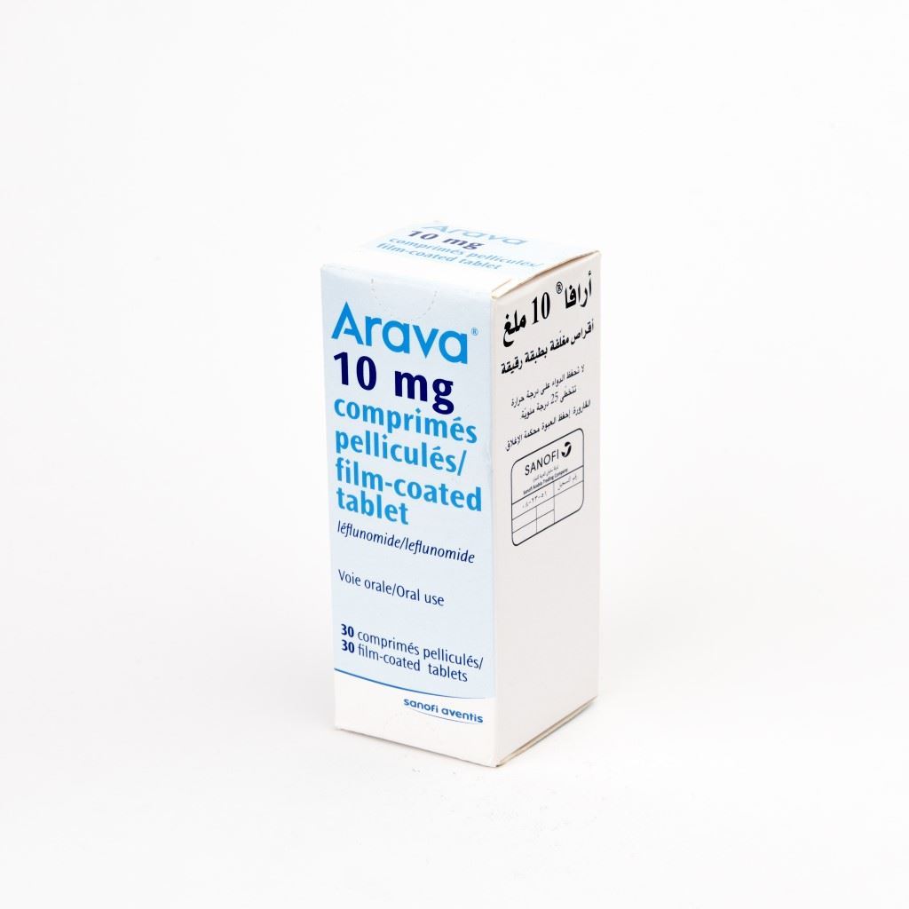 Arava 10 mg, comprimés pelliculés