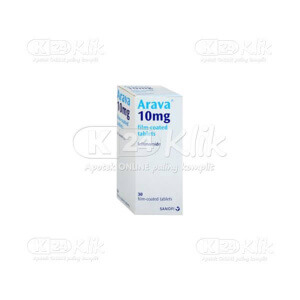 Arava 10 mg, comprimés pelliculés