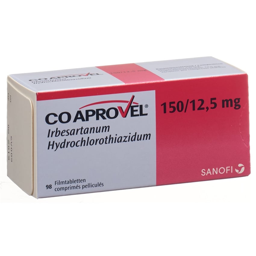 CoAprovel 150/12.5, comprimés filmés