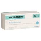 Oxycontin 80 mg, Tabletten retard