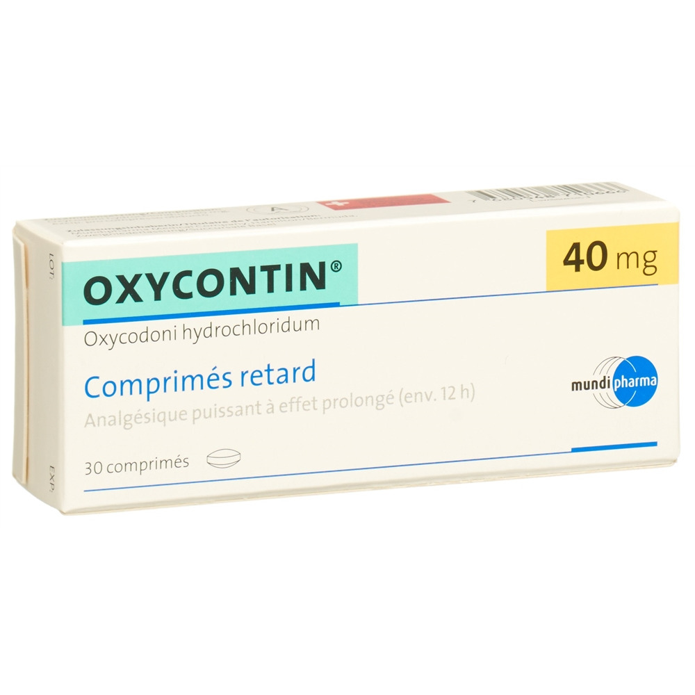 OXYCONTIN cpr ret 40 mg 30 pce