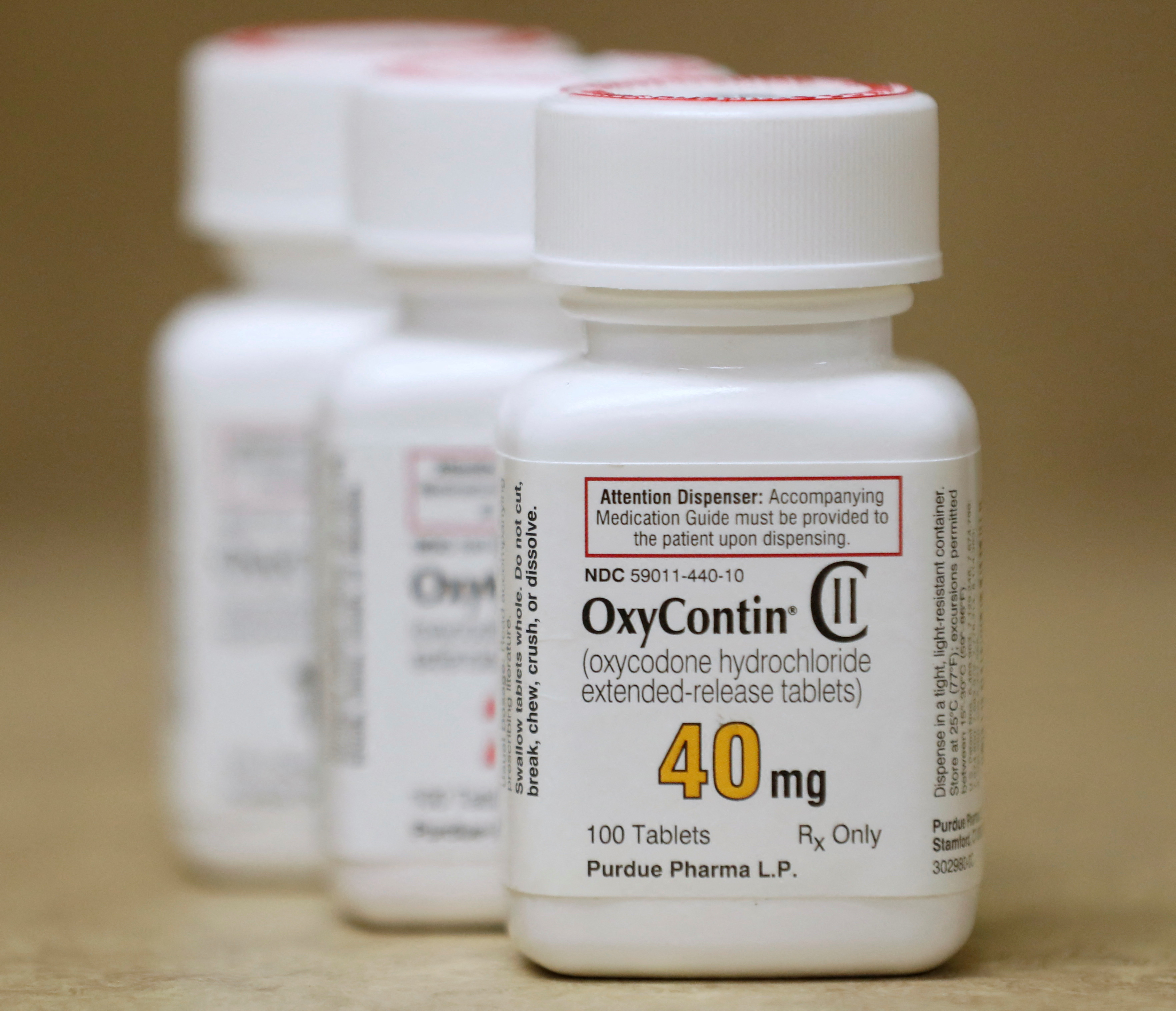 Oxycontin 40 mg, Tabletten retard