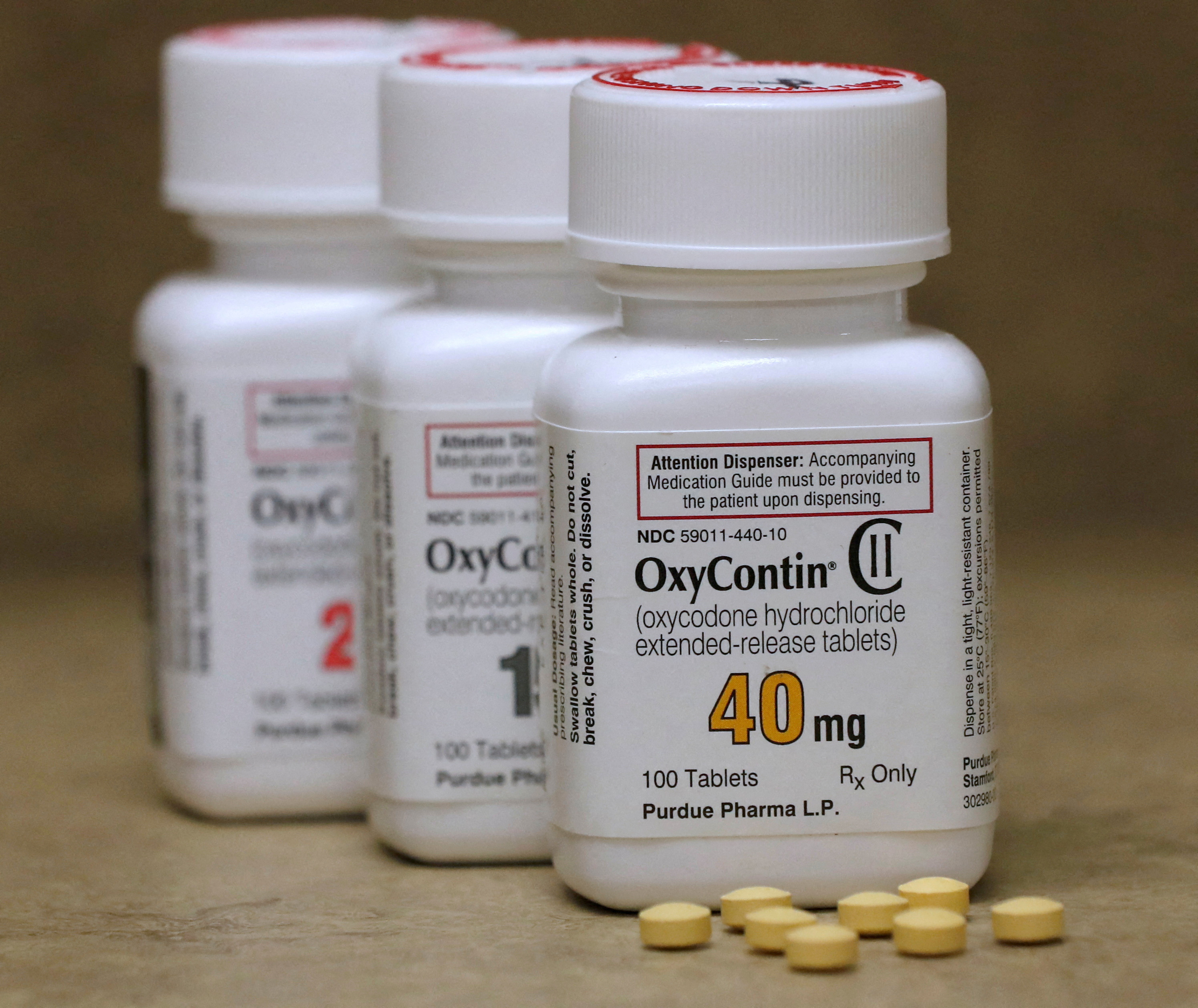 Oxycontin 5 mg, Tabletten retard