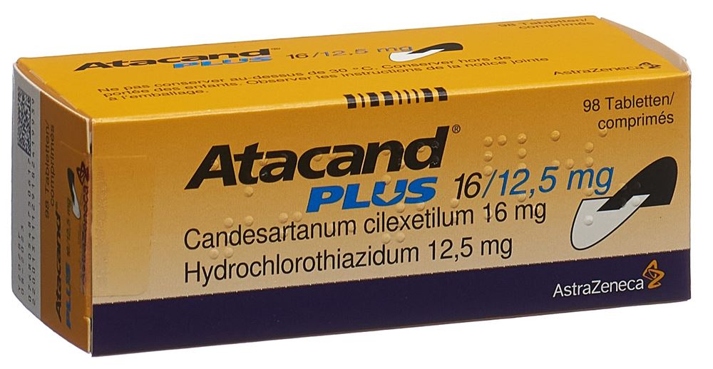 ATACAND plus cpr 16/12.5 mg 98 pce