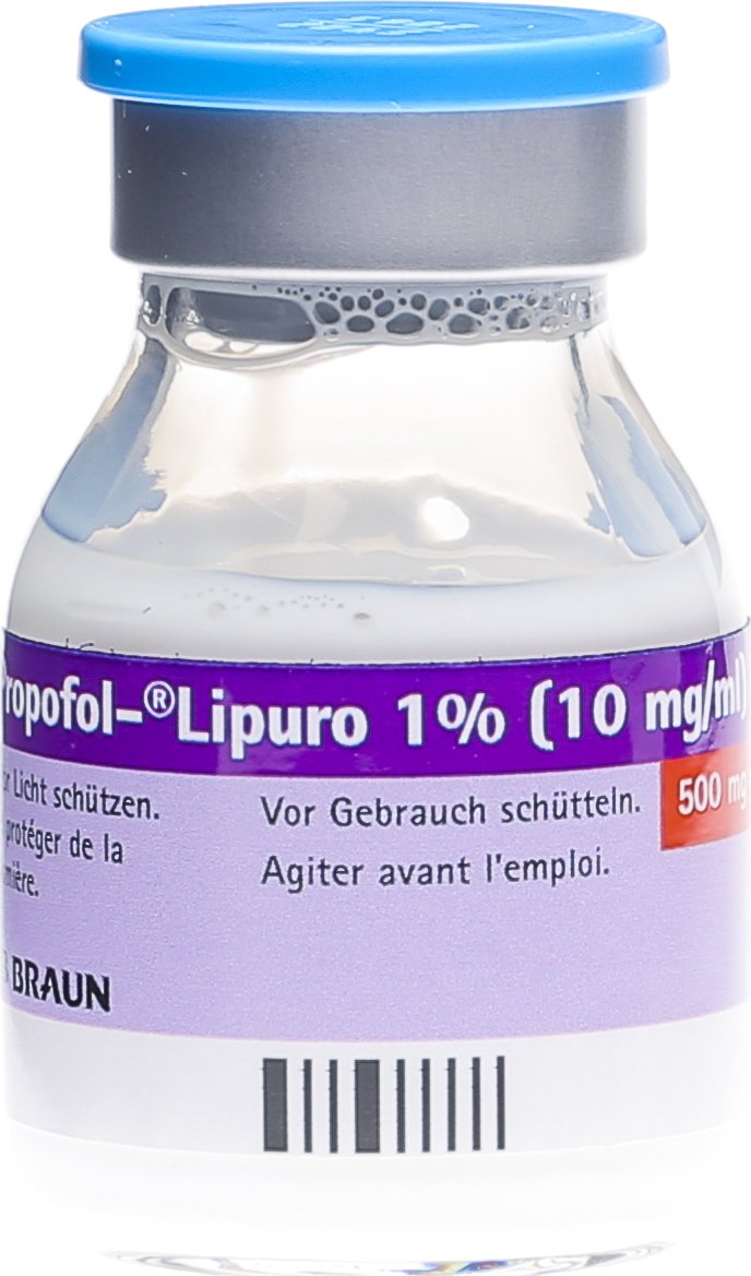 PROPOFOL LIPURO 1% 500 mg/50ml 10 fl 50 ml
