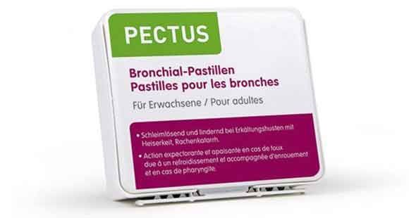 Pectus Bronchialpastillen, Lutschpastillen