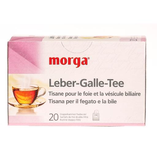 Morga Leber-Galle-Tee, geschnittene Drogen