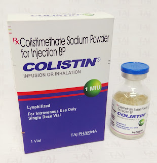 Colistin zur Inhalation 1 Mio U.I., Pulver und Lösungsmittel zur Herstellung einer Lösung für einen Vernebler