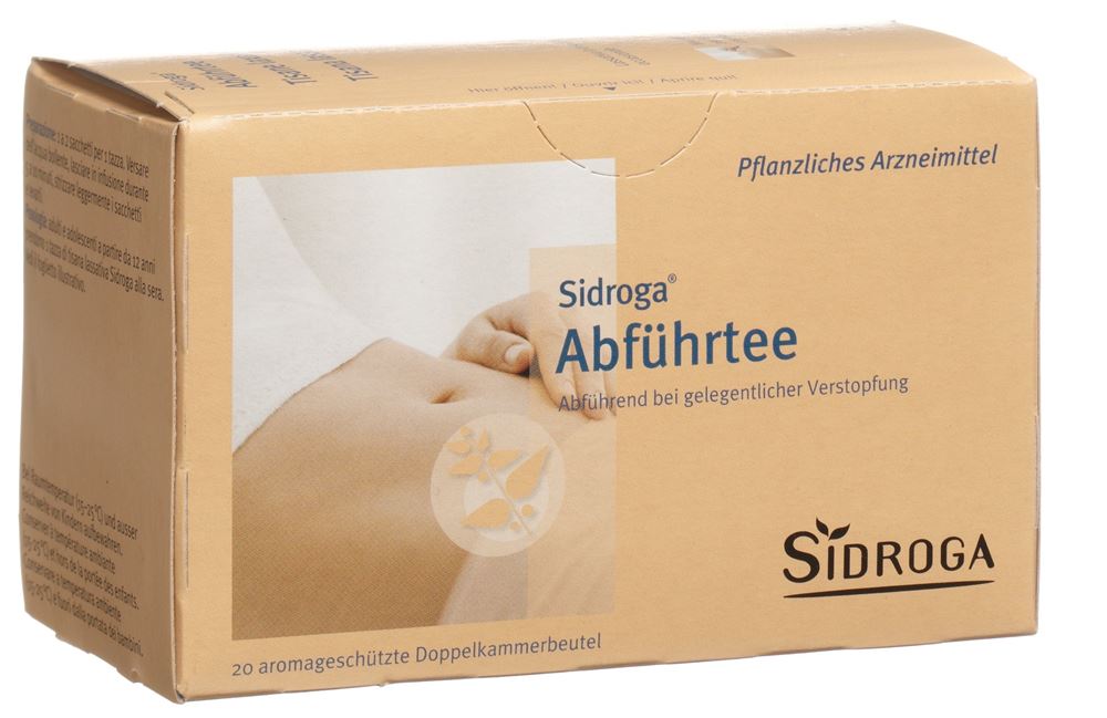 SIDROGA tisane laxative 20 sach 1 g