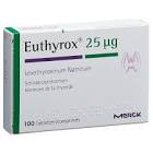EUTHYROX 25 cpr 25 mcg 100 pce