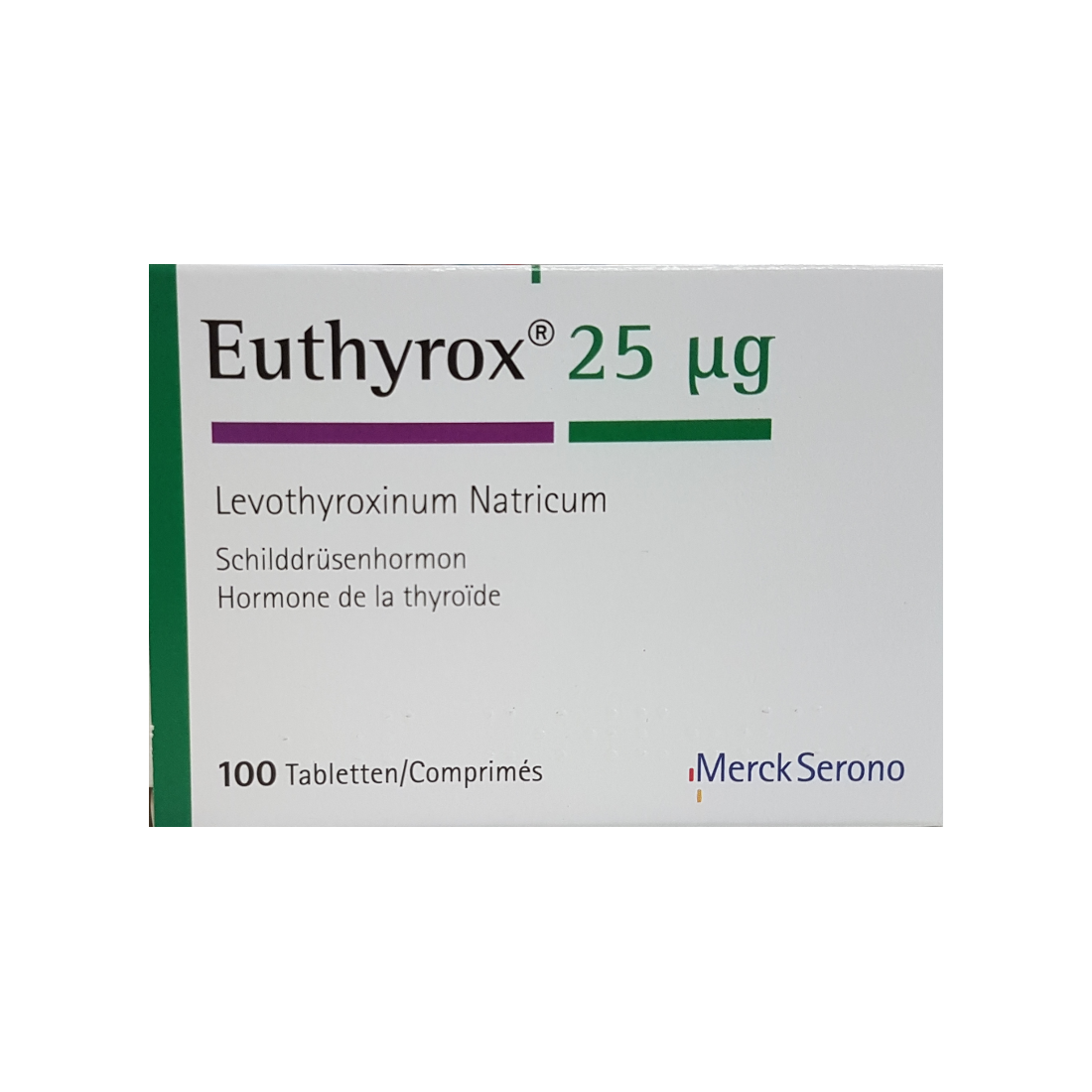 EUTHYROX 25 cpr 25 mcg 100 pce