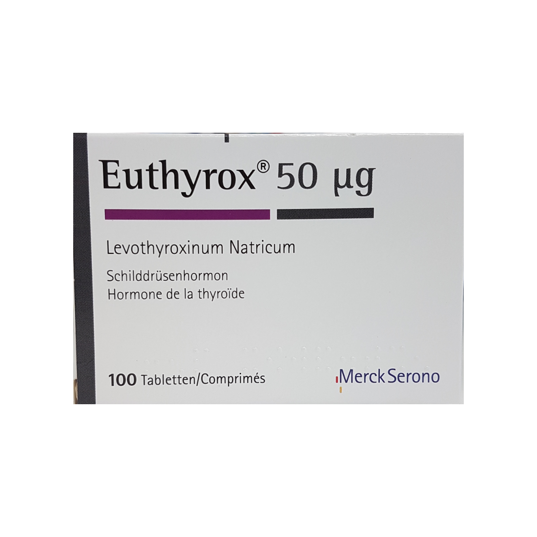EUTHYROX 50 cpr 50 mcg 100 pce