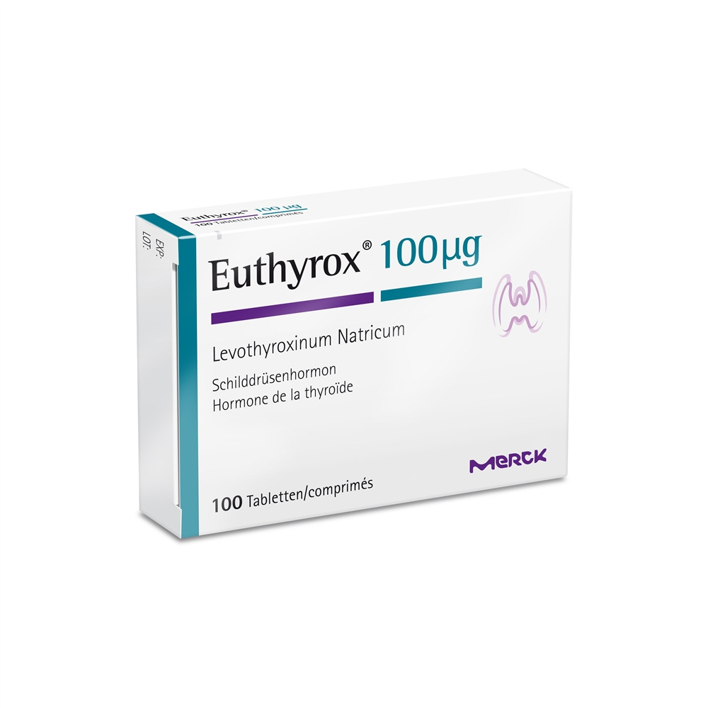 EUTHYROX 100 cpr 100 mcg 100 pce
